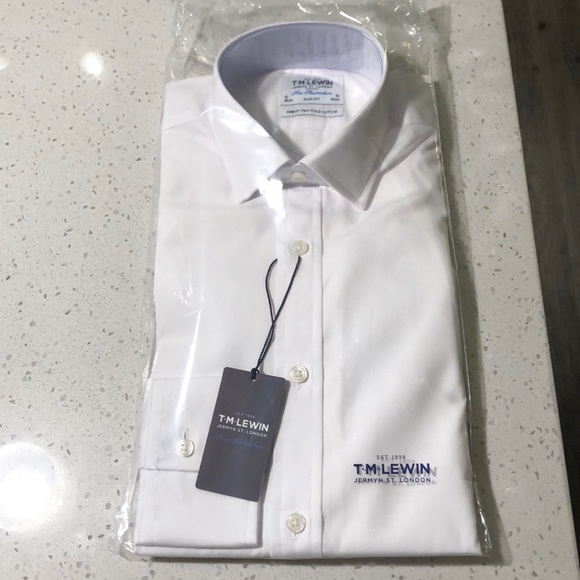 TM Lewis Button Down Dress Shirt - Picture 1 of 2